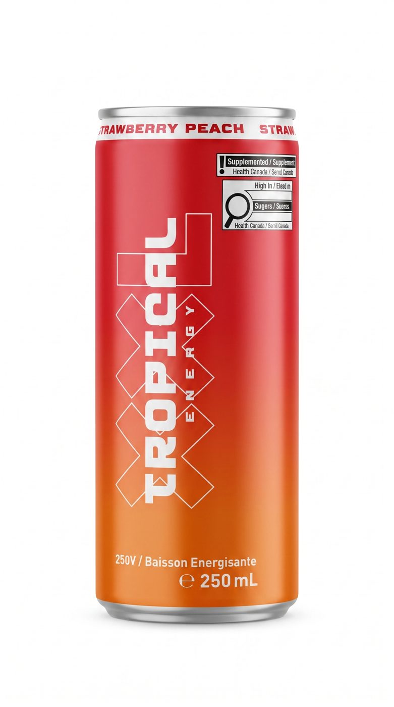 XXL Energy tropical flavour can at HALFPRICE Oshawa
